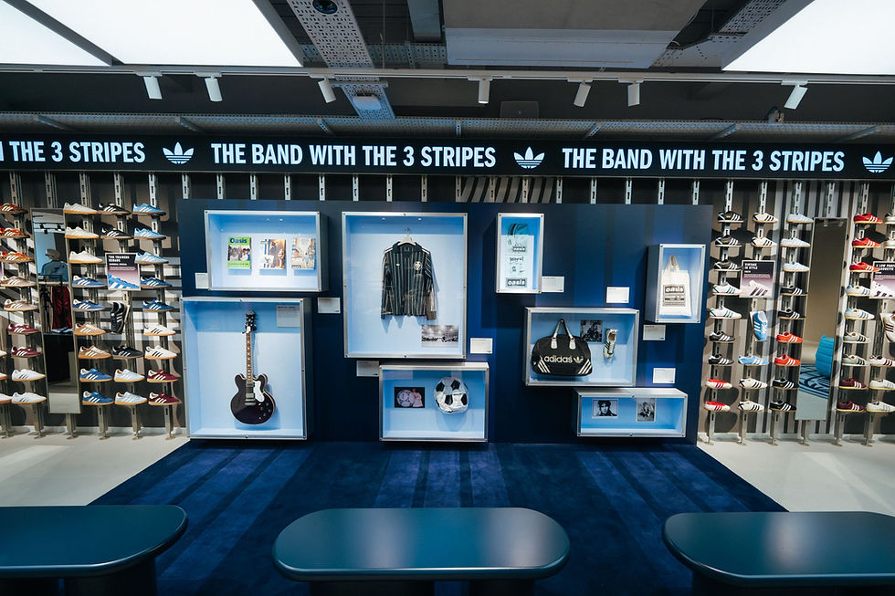 Adidas Originals x Oasis Store Launch, Market Street Manchester.