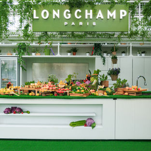 Longchamp Vegetable Garden, Jing'an Kerry Center Shanghai China.