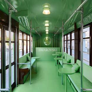 Swarovski Milan Design Week Tram Activation.