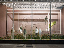 Lacoste Fall Winter 2025 Chapter 1 Installation, Champs-Élysées Paris.