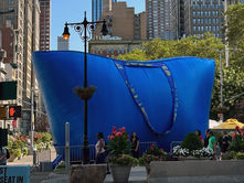 Ikea 'The Giving Bag' Pop-Up AR Experience Installation, Flatiron Plaza NYC.