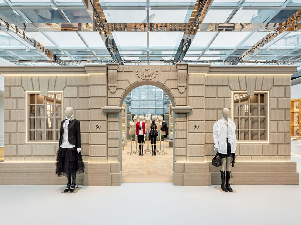 Dior Winter Collection Pop-Up Installation, Seongdong-gu Seoul South Korea.