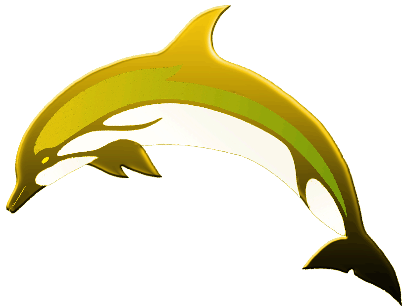 Small golden dolphin