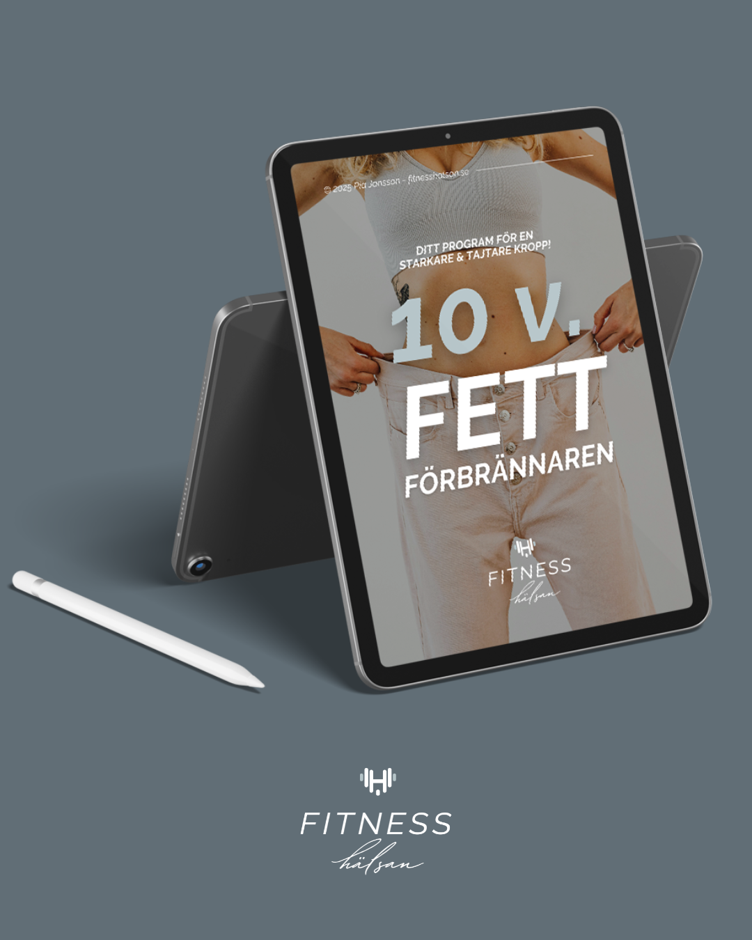 E-bok 10 veckors fettförbränning för kvinnor och män 40 plus i Kungsbacka – guide till effektiv fettförbränning av Pia Jansson på Fitnesshälsan