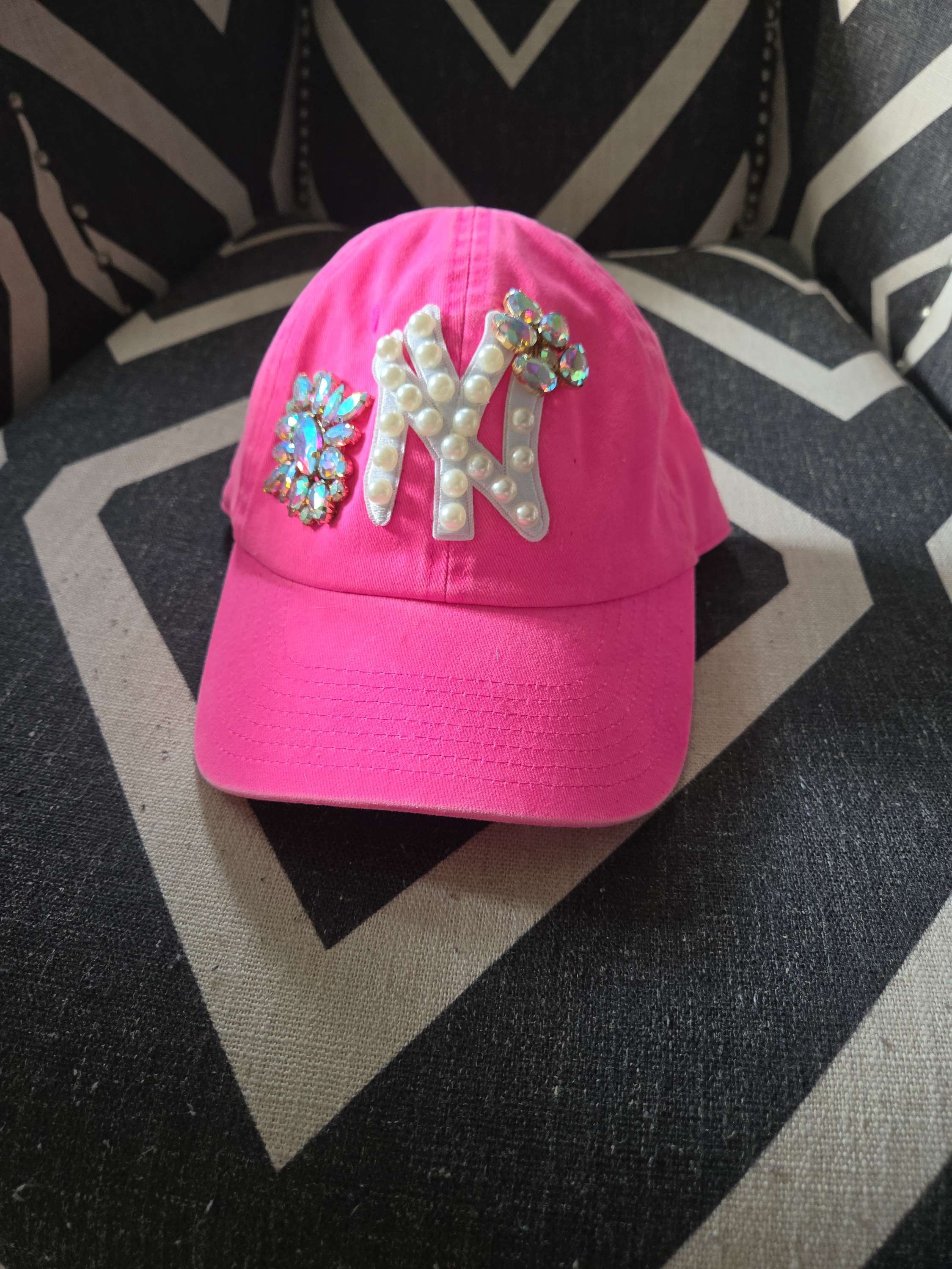 Hot Pink Dad NY Cap