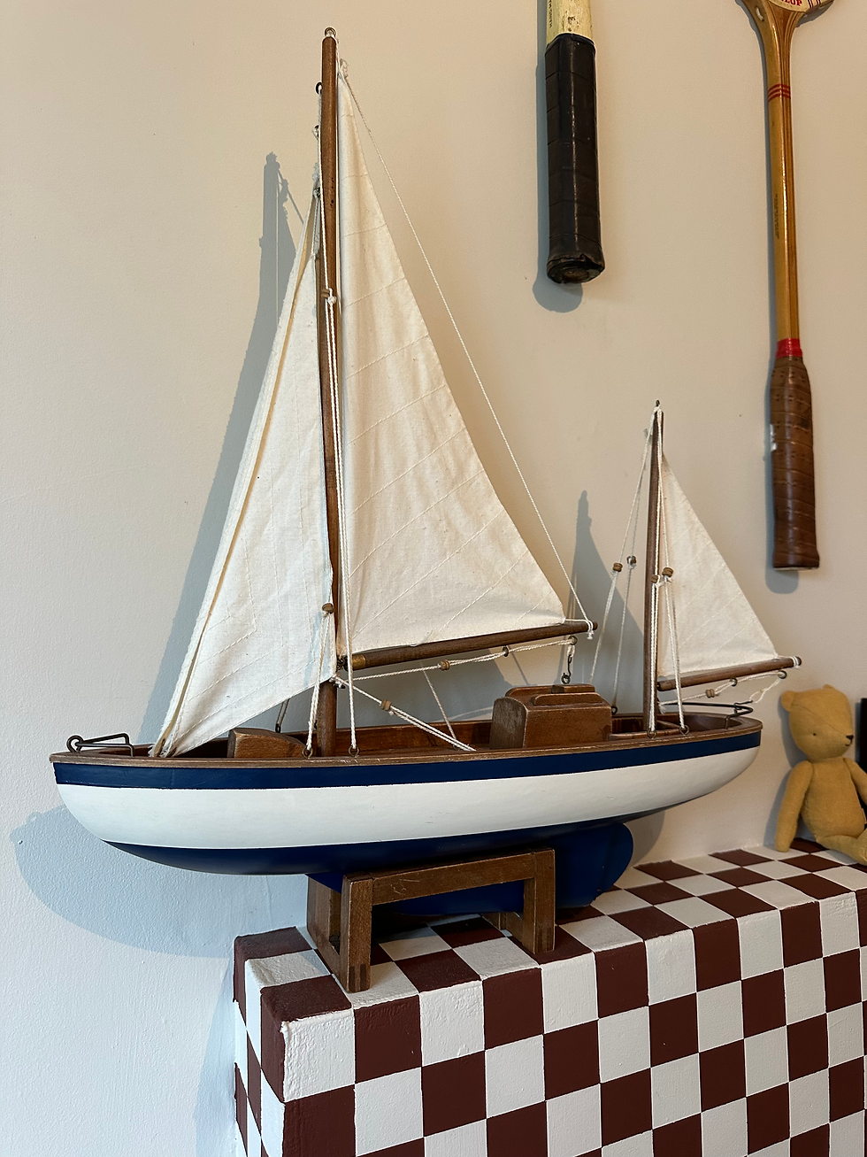 Thumbnail: Model Yacht On Stand