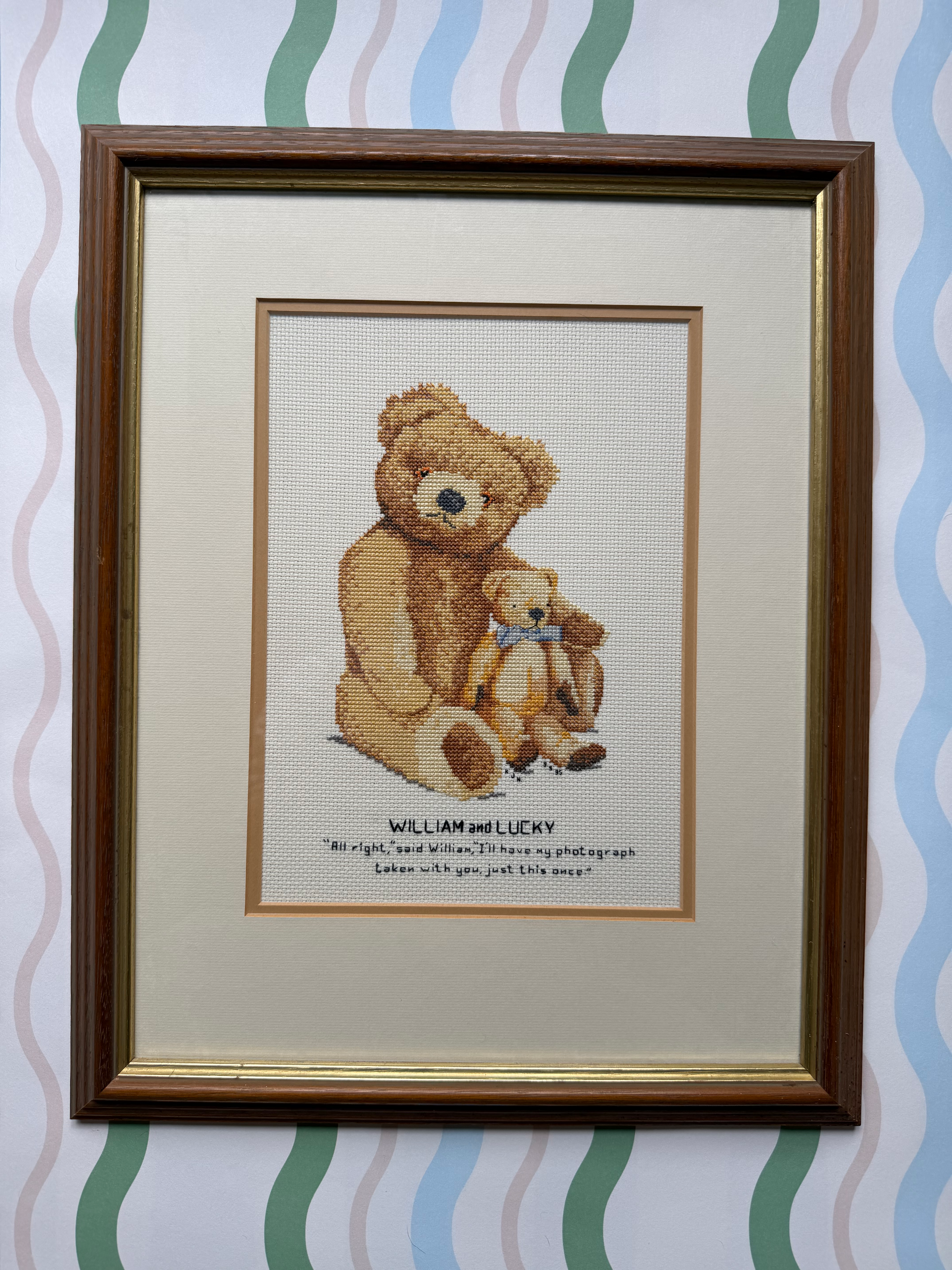 Teddy Bear Cross Stitch