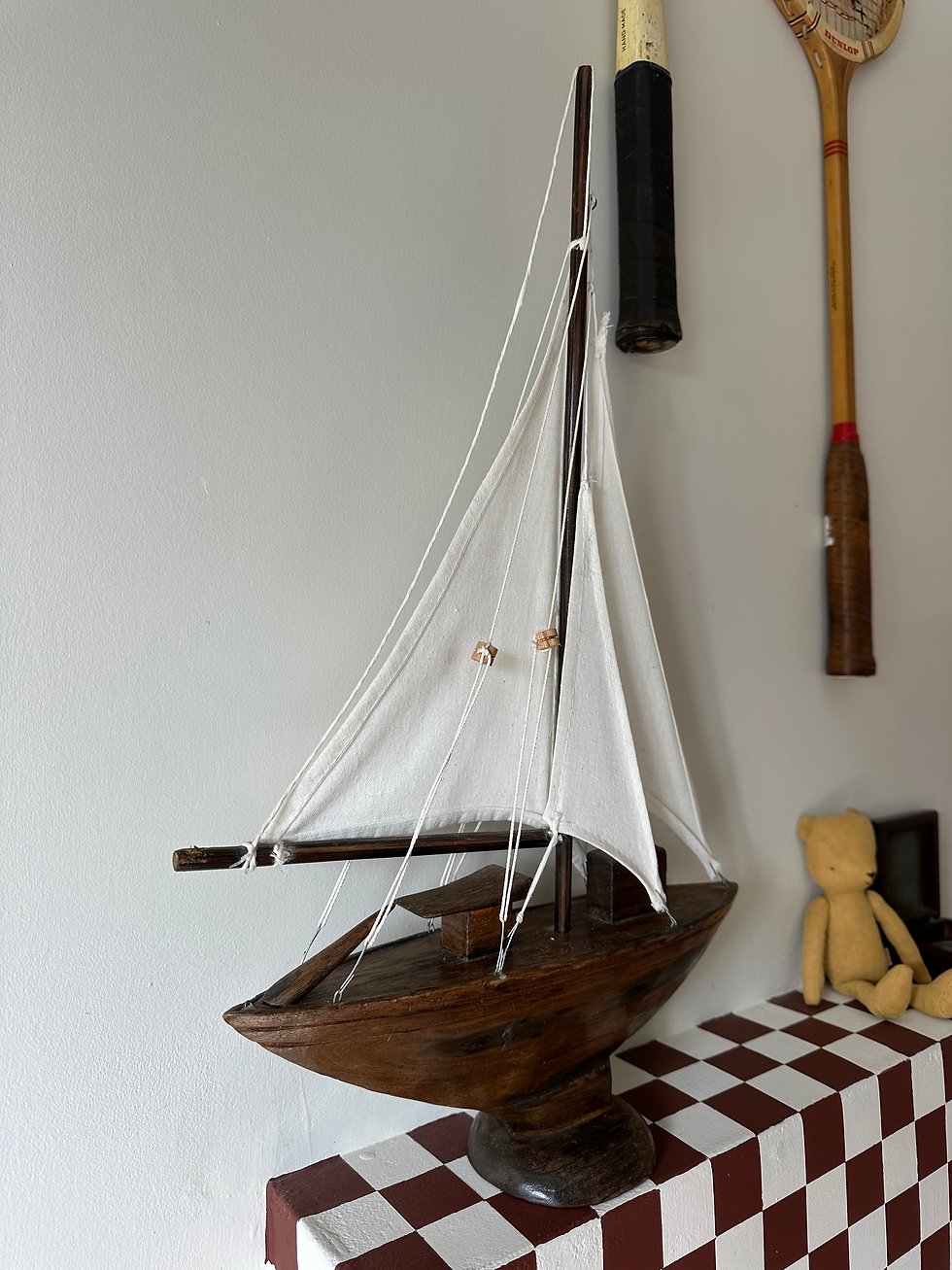 Thumbnail: Vintage Model Sailing Boat