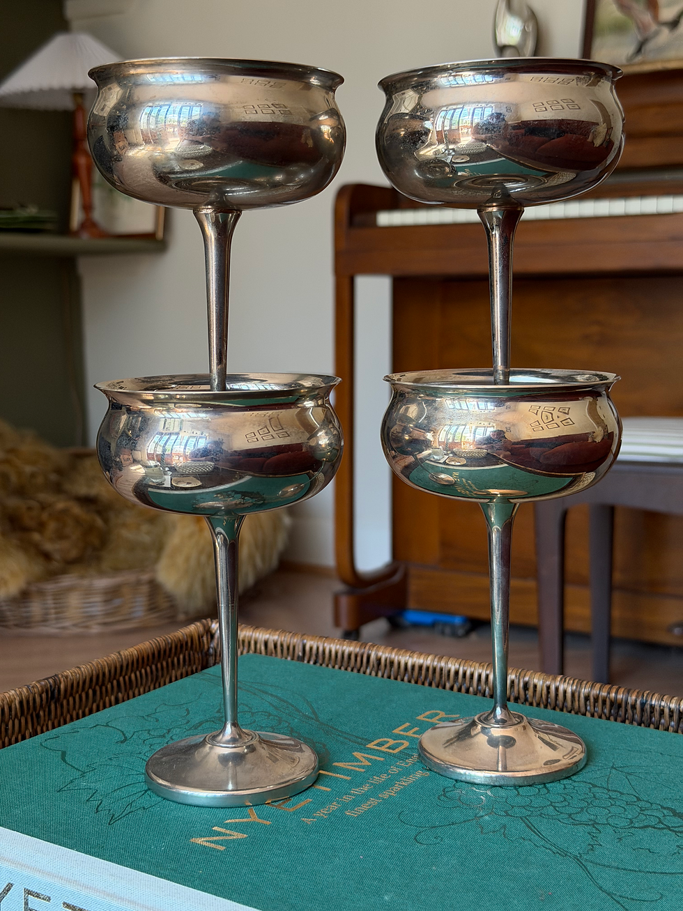 Thumbnail: Four Silver Plate Coupes