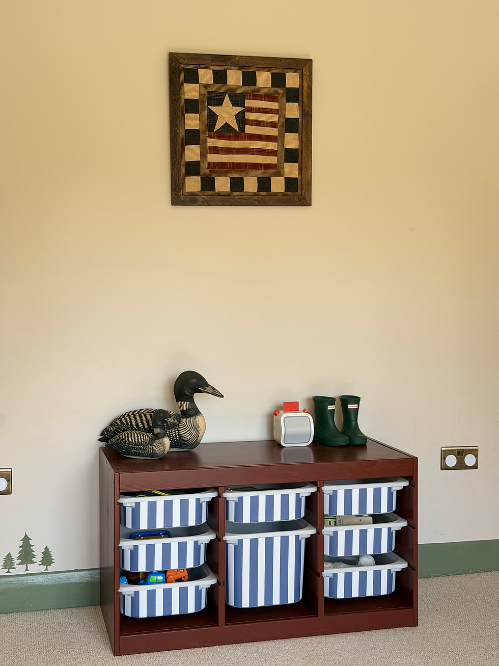 Thumbnail: Handmade Vintage Quilt Art