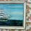 Thumbnail: Ocean ship original oil painting