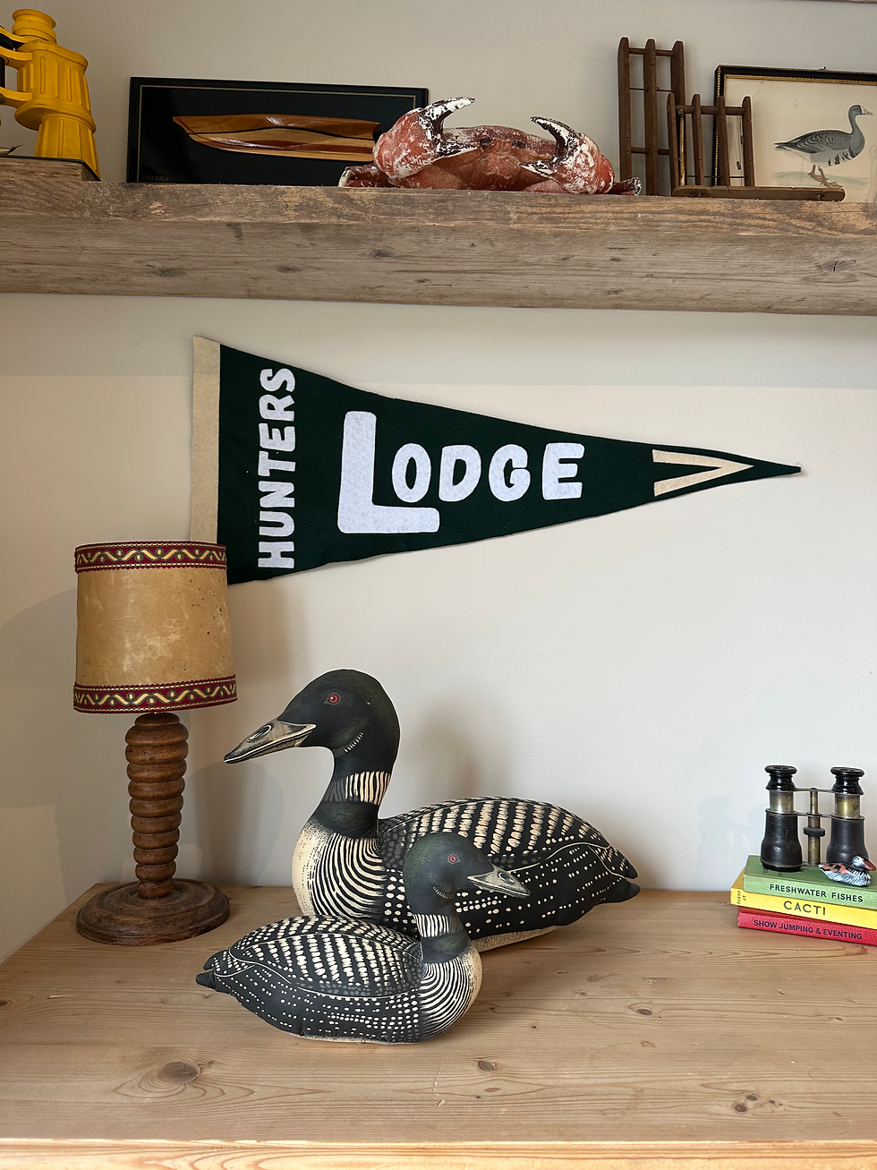 Thumbnail: Pair Vintage Loons