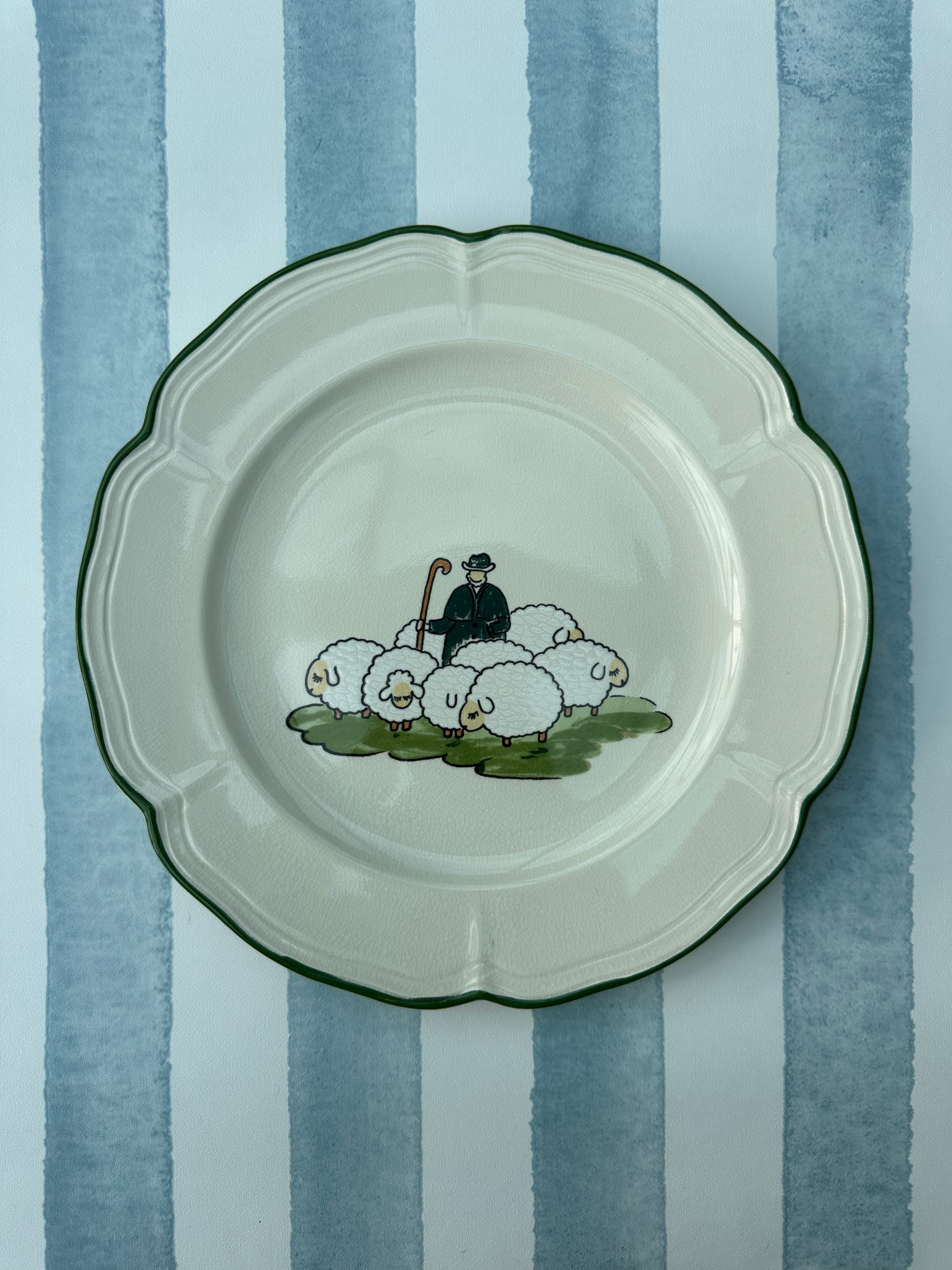 Flock of Sheep Wall Plate