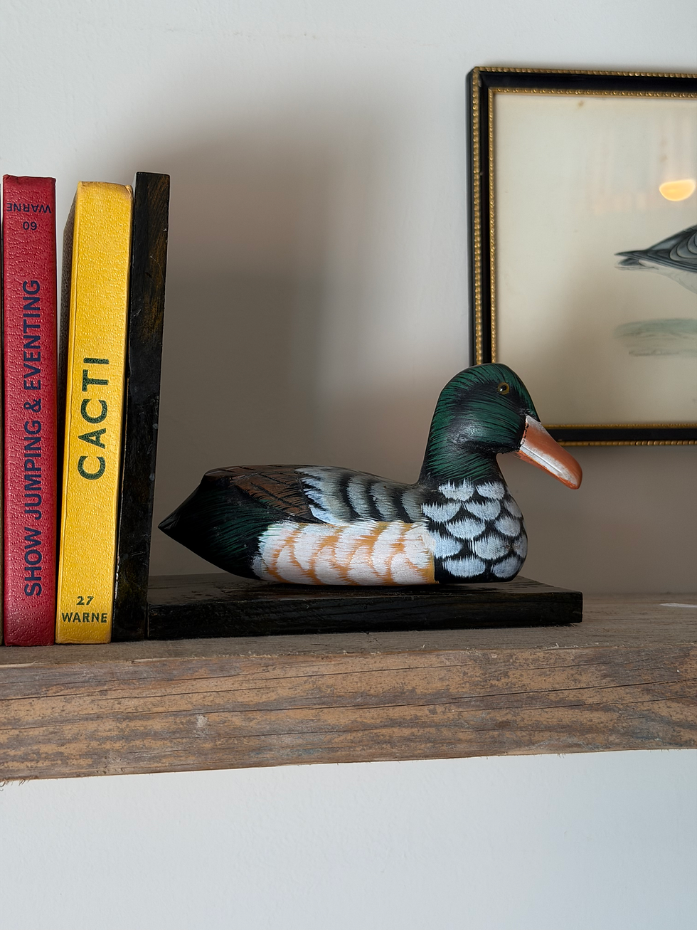 Thumbnail: Wooden Duck Book Ends