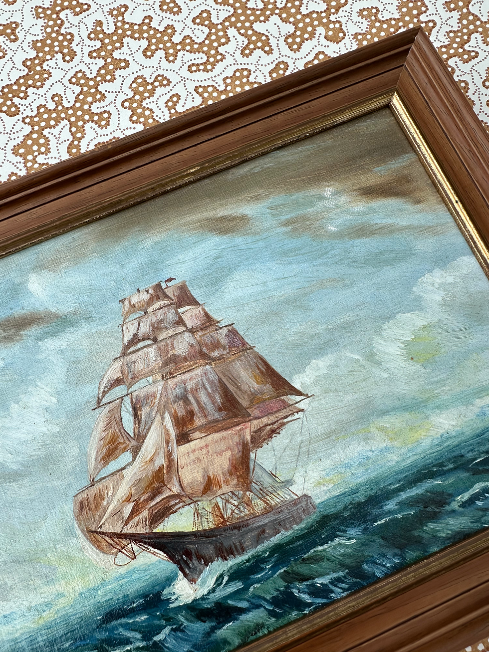 Thumbnail: Original Oceanscape Oil Painting