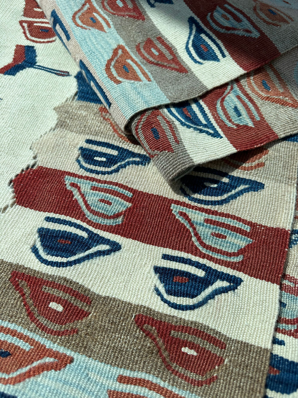 Thumbnail: Kilim geometric rug