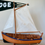 Thumbnail: Vintage Wooden Boat on Stand