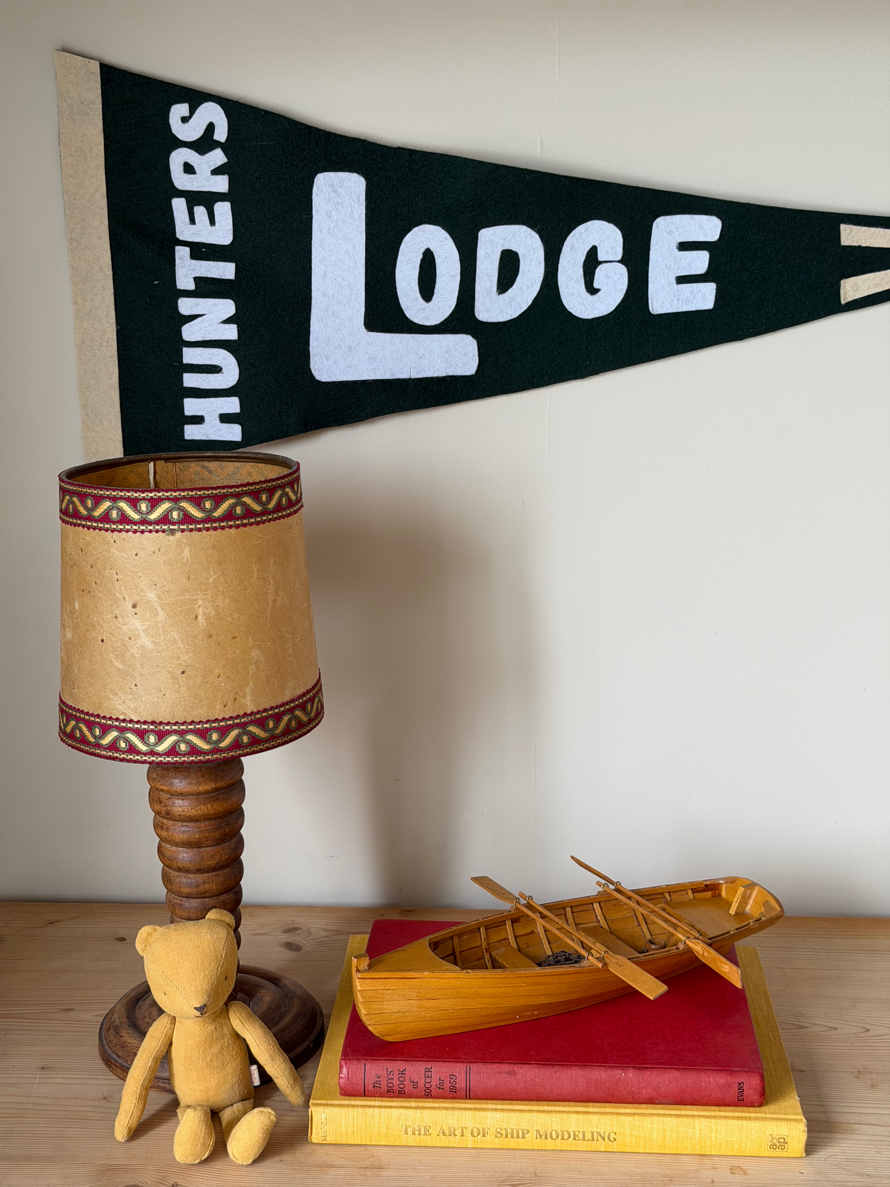 Wooden Row Boat
