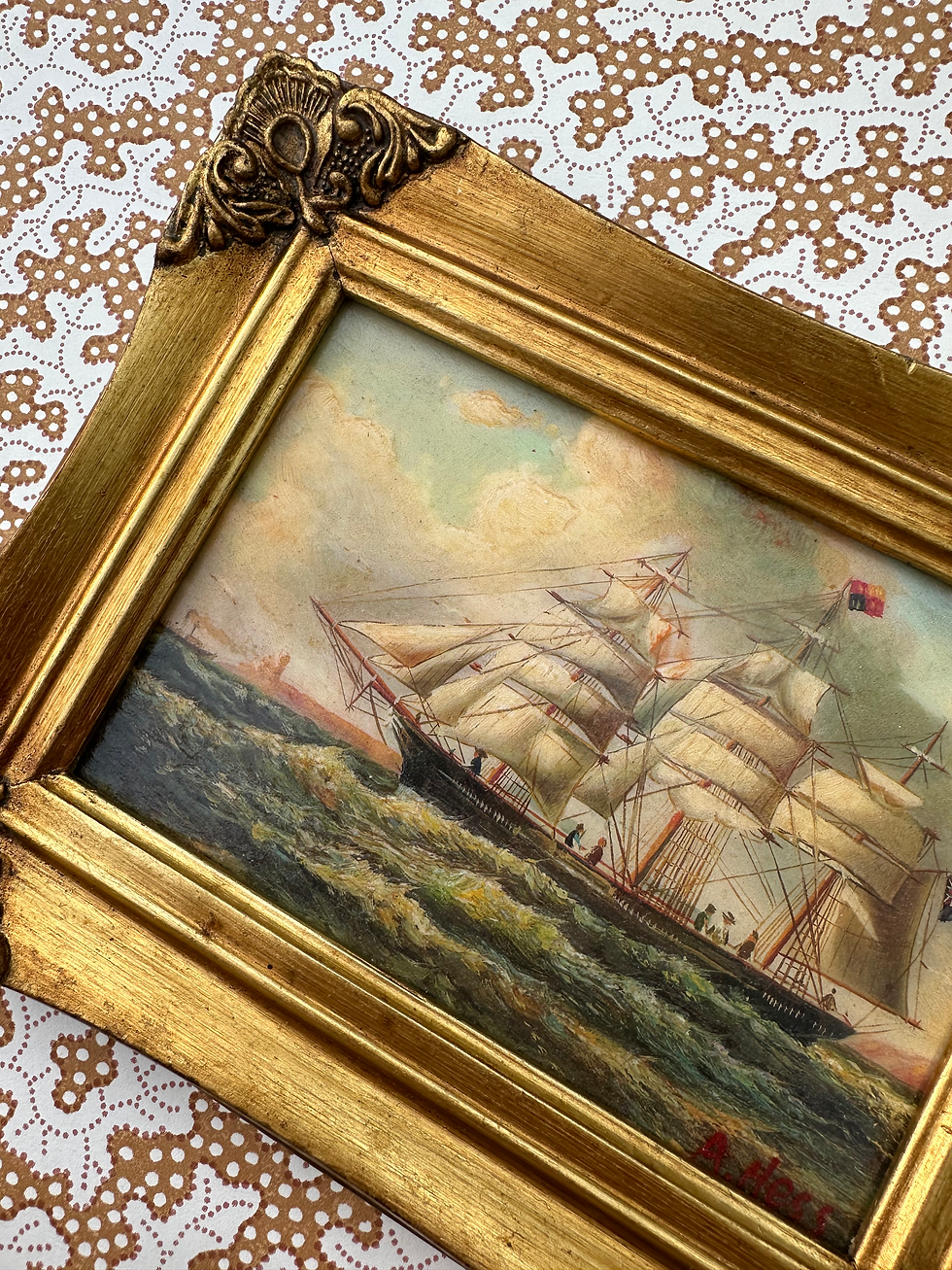 Thumbnail: Original Oceanscape Oil Painting