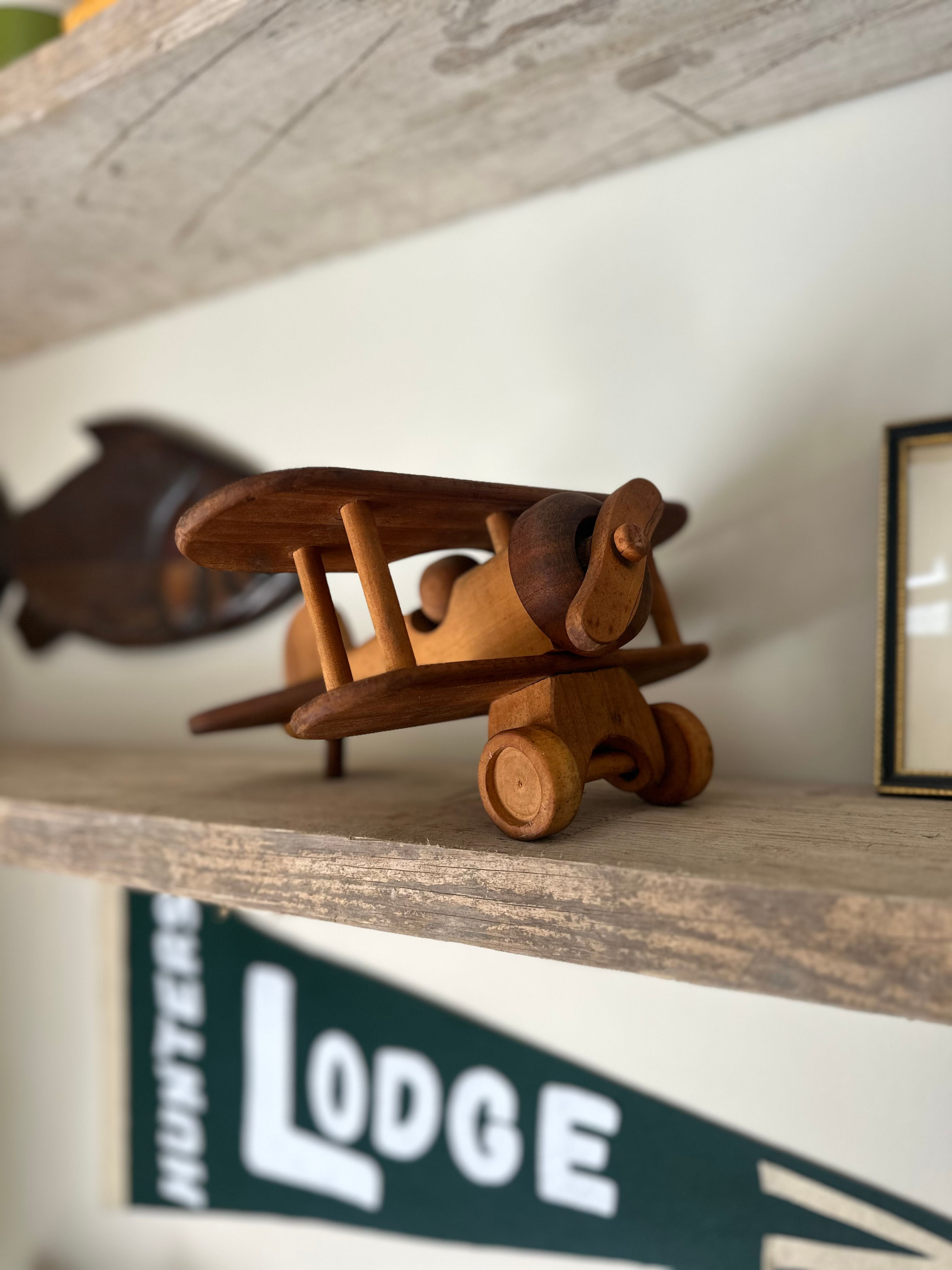 Vintage wooden plane