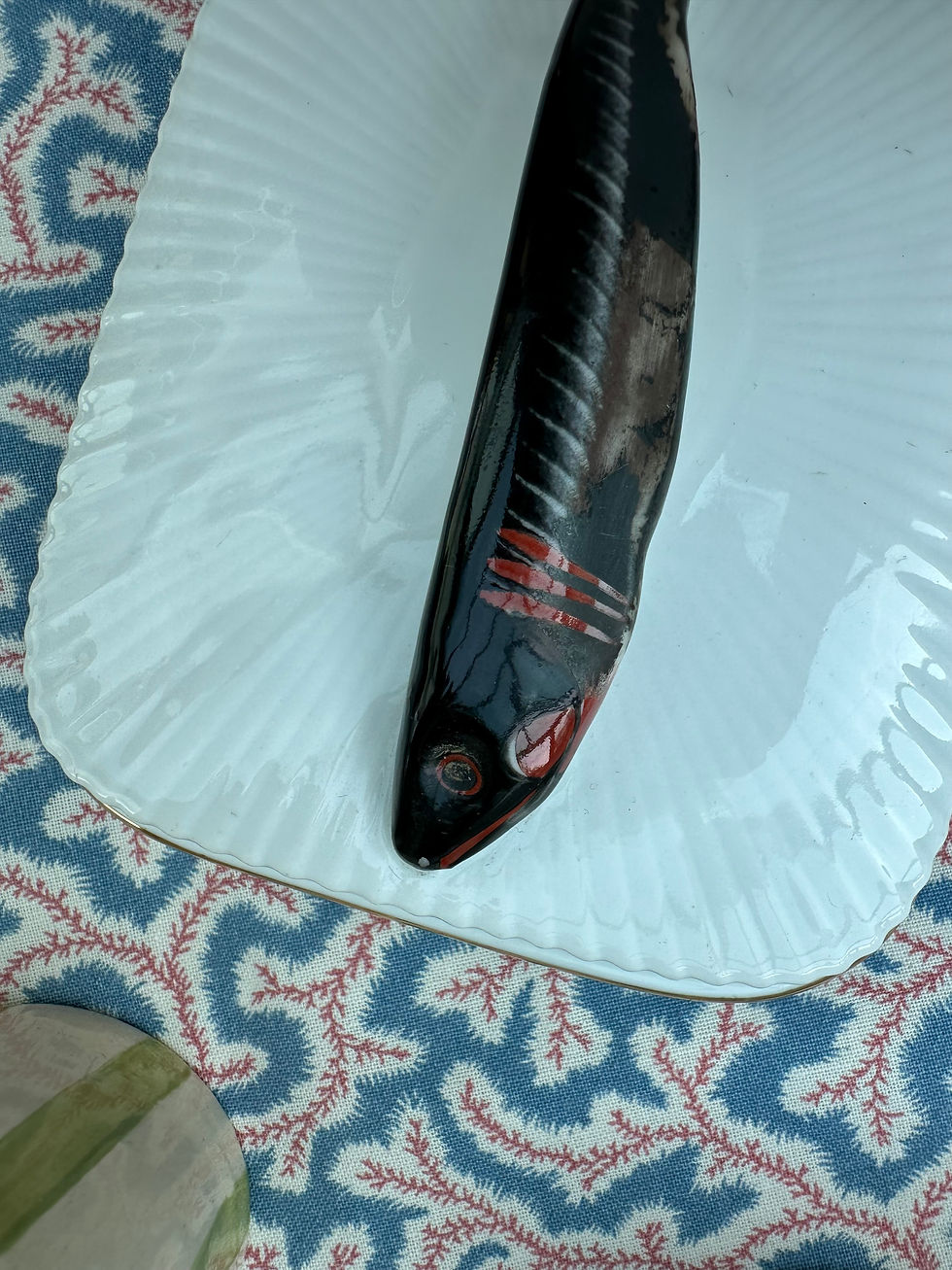 Thumbnail: Antique Sardine Dish