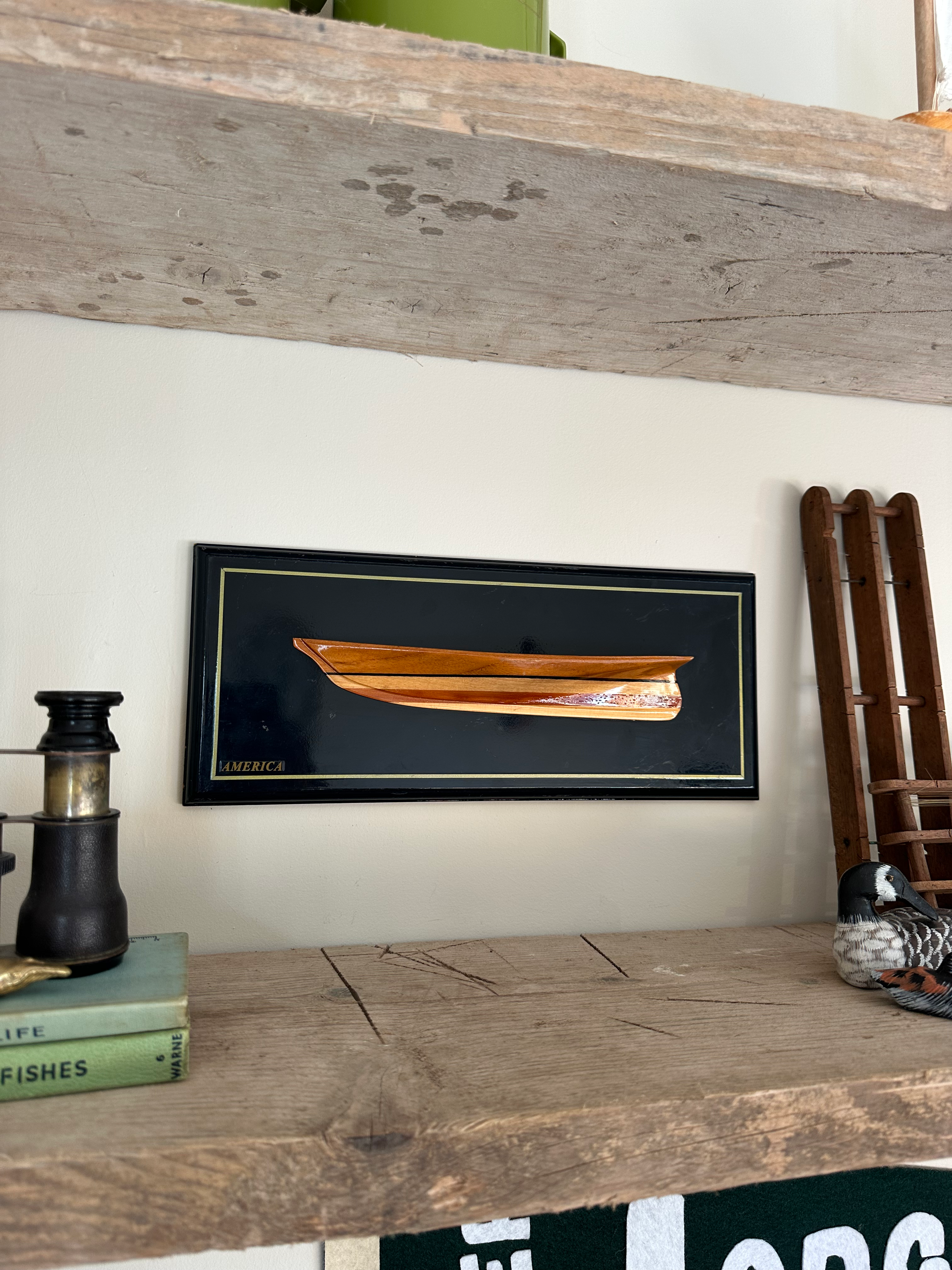 Half Hull Wall Decor