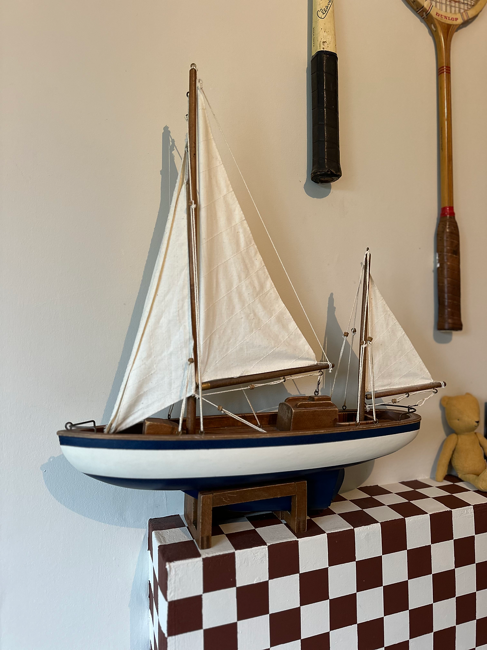 Thumbnail: Model Yacht On Stand