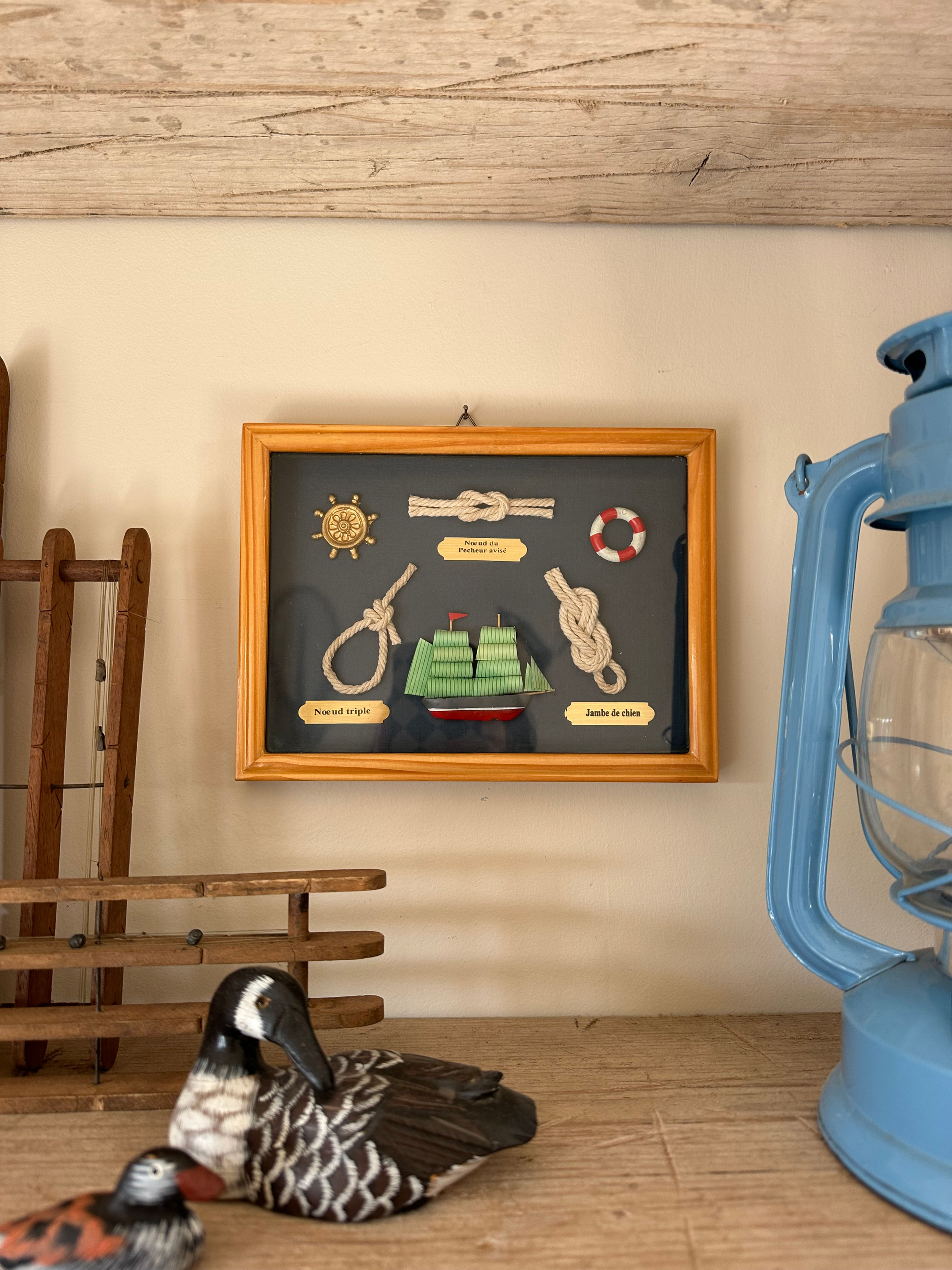 Sailing Boat Shadow Box