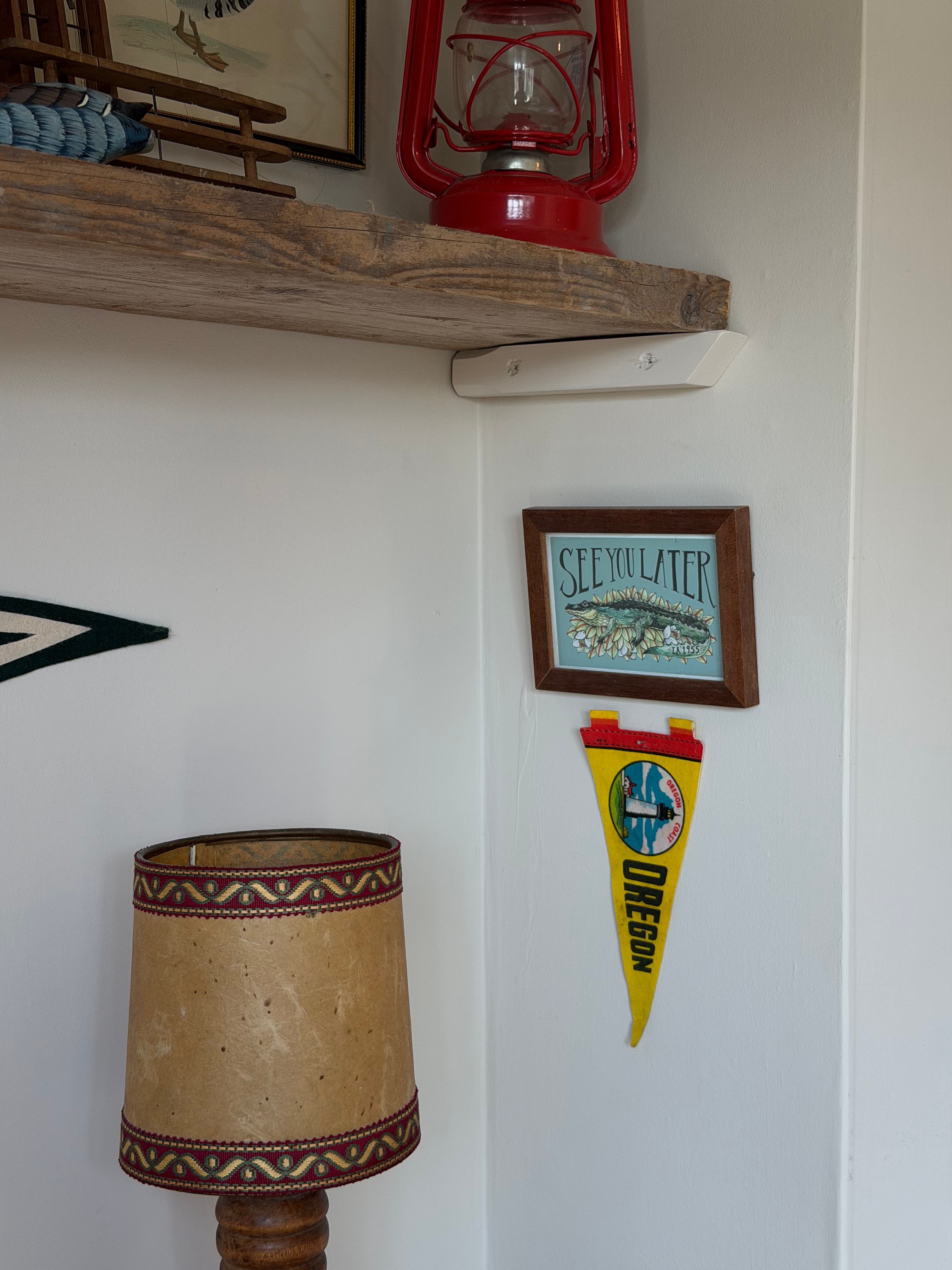 Vintage Mini Oregon Pennant Flag