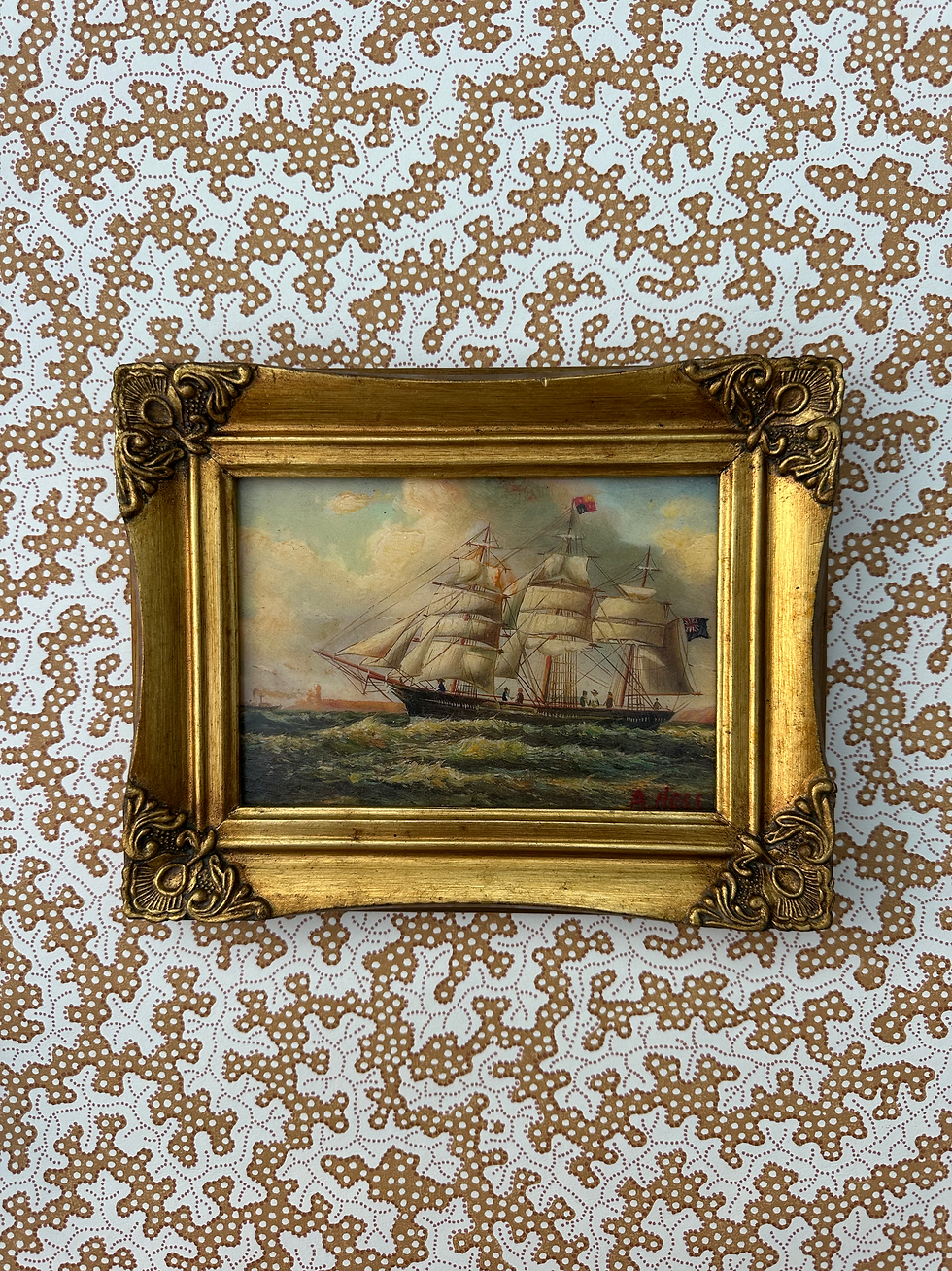 Thumbnail: Original Oceanscape Oil Painting