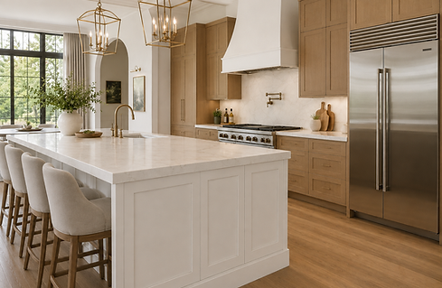 shaker-timber-kitchen-island-light-quartz