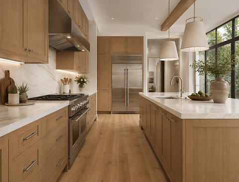 shaker-timber-cabinets-san-antonio-custom-home-kitchen-walKway