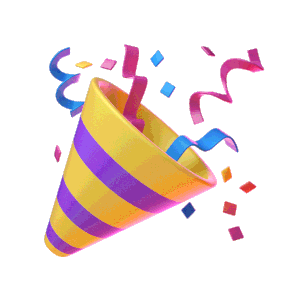 carnival celebrity confetti.gif