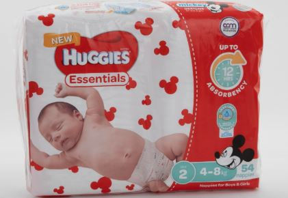 Thumbnail: Huggies Essentials Nappies