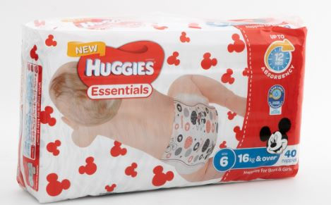 Thumbnail: Huggies Essentials Nappies