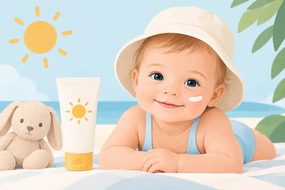 Babysonnencreme Test für empfindliche Haut