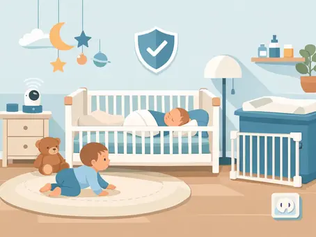 Babyzimmer sicher einrichten: 8 Regeln für Babys