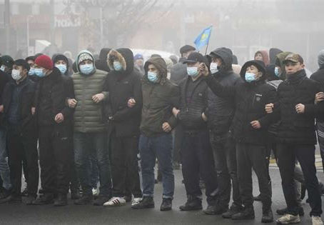 Dozens of protesters,12 police officers killed in Kazakhstan protests