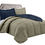 Thumbnail: SAGE/NAVY REVERSIBLE COMFORTER