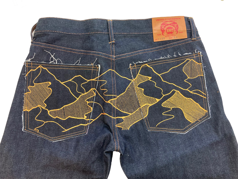 サムネイル： Gold Mountain denim jeans (custom)