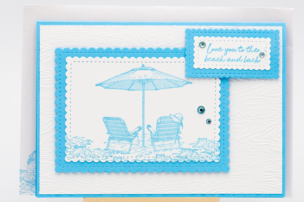 Miniaturbild: "Love you to the beach and back"