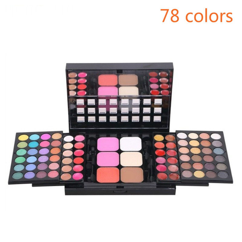 Thumbnail: 40/74/78 Colors Glitter Eyeshadow Palette Matte Waterproof Long Lasting Pressed 