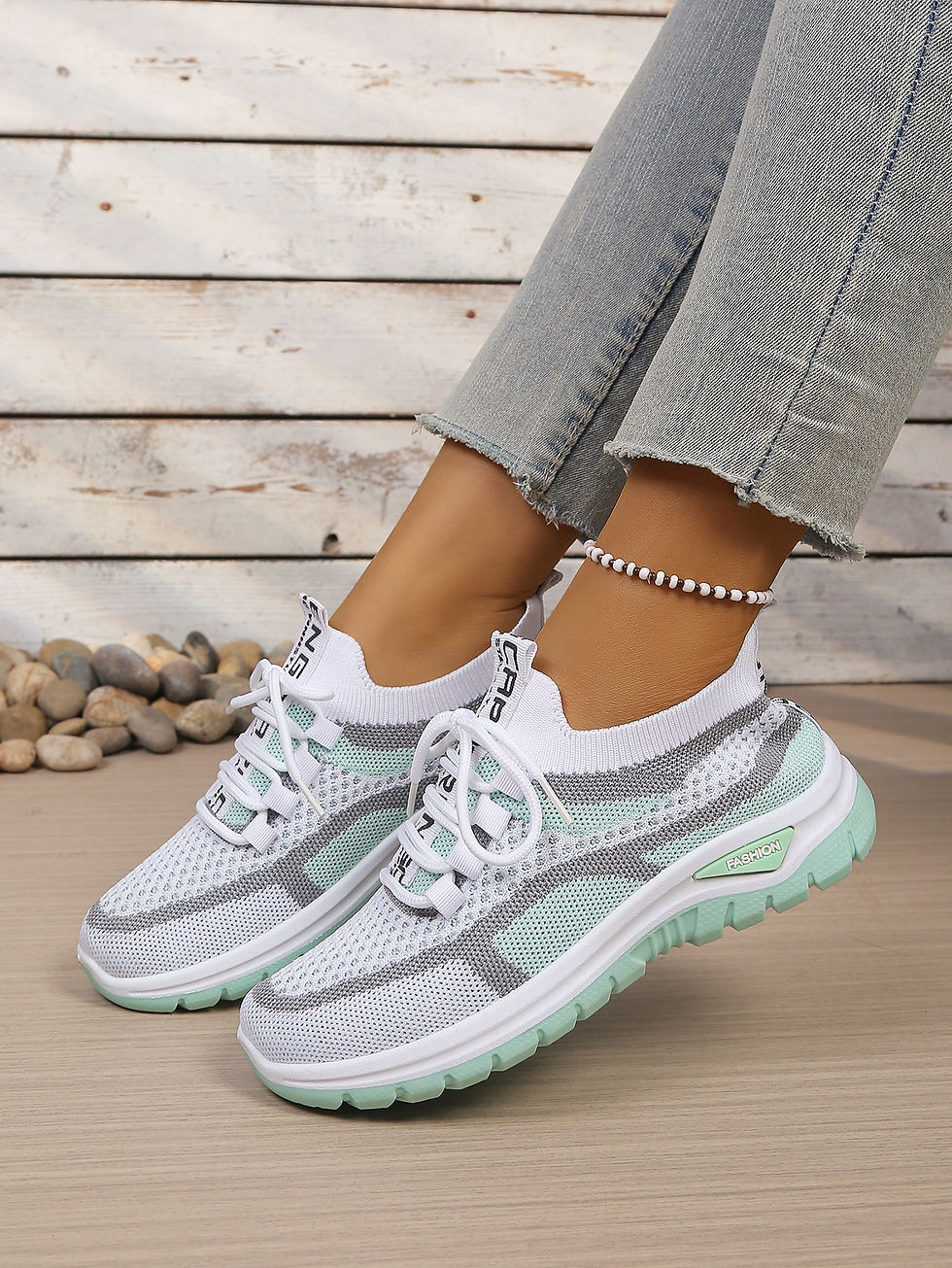 Thumbnail: Women's shoes Double-color work shoes for ladies, single shoes casual sneaker sh