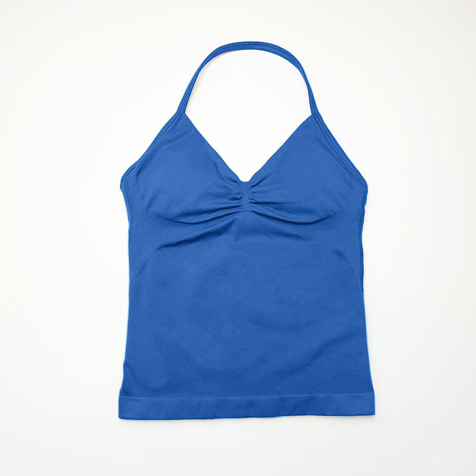 Thumbnail: NCLAGEN Impact Longline Strappy Top Sports Yoga Vest Women's Fitness Tank Top Gy