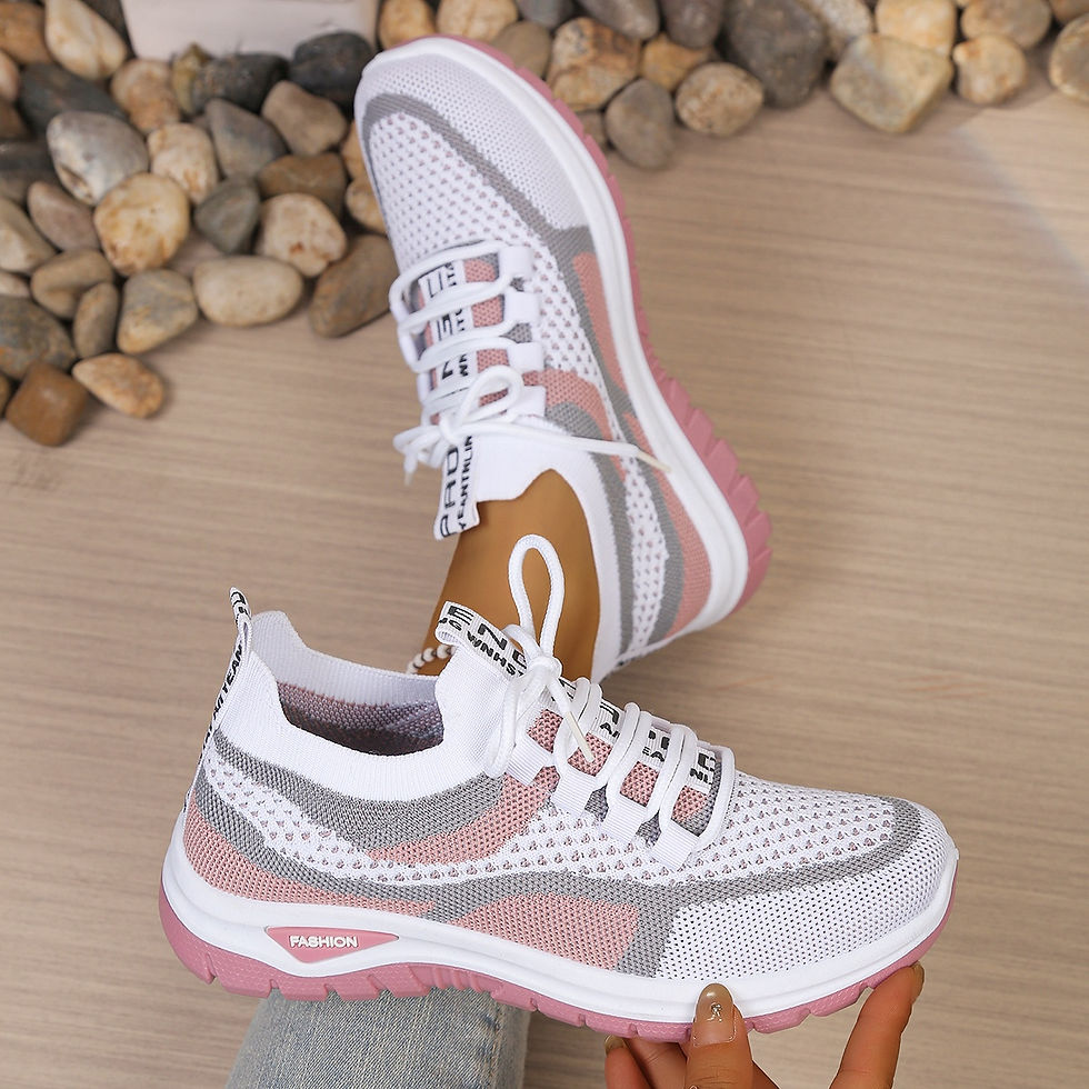 Thumbnail: Women's shoes Double-color work shoes for ladies, single shoes casual sneaker sh