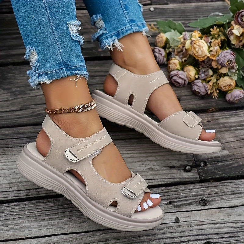 Thumbnail: Summer Wedge Sandals for Women 2026 New Fashion Non Slip Beach Shoes Woman Light