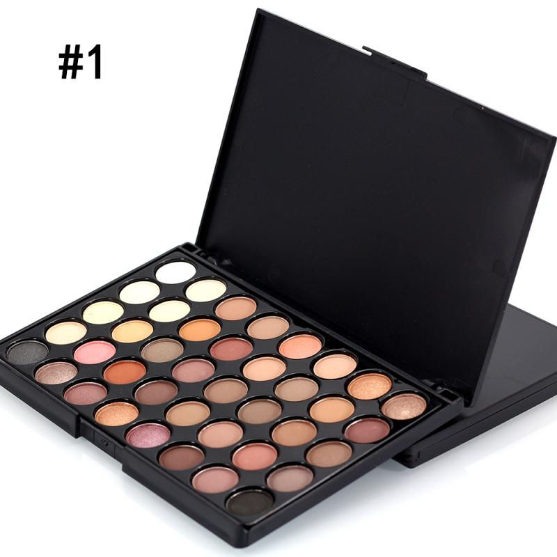 Thumbnail: 40/74/78 Colors Glitter Eyeshadow Palette Matte Waterproof Long Lasting Pressed 