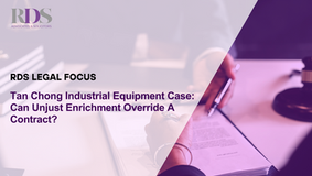 Tan Chong Industrial Equipment Case:Can Unjust Enrichment Override A Contract?