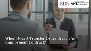 When Does A Transfer Order Breach An Employment Contract?