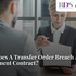 When Does A Transfer Order Breach An Employment Contract?